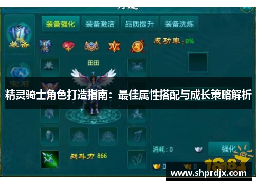 精灵骑士角色打造指南：最佳属性搭配与成长策略解析
